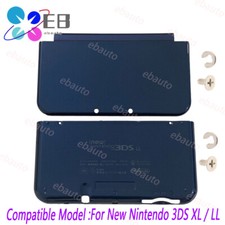 For New Nintendo 3DS XL LL Blue A E Cover Shell Housing Front Back Case Replace