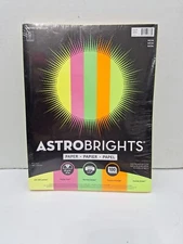 New Astrobrights #98783 Neon Color Paper 8.5" x 11" Assorted Colors 100ct