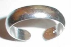Toe Ring - 925 Sterling Silver Hallmarked - Plain Band - Choose: 12mm or 14mm