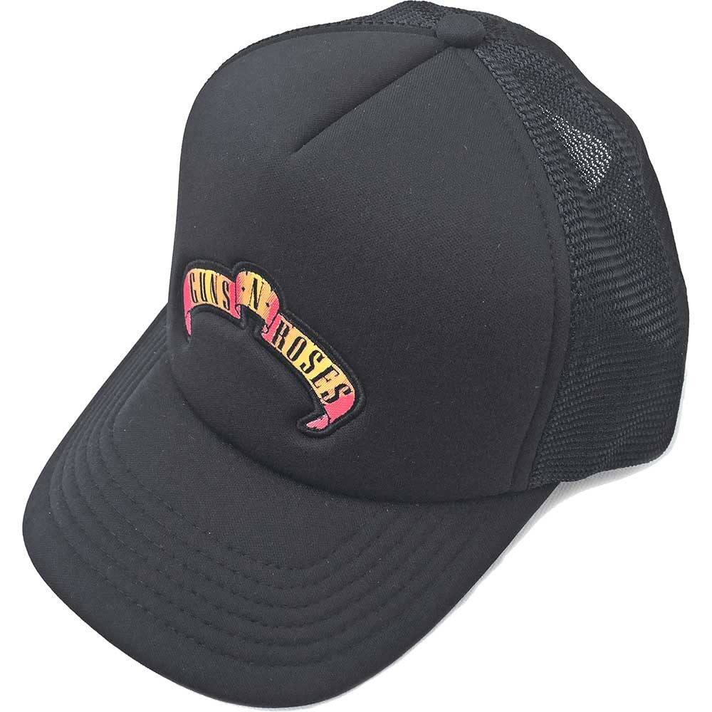 Guns N' Roses Mesh Back Cap: Scroll Logo OFFICIAL NEW