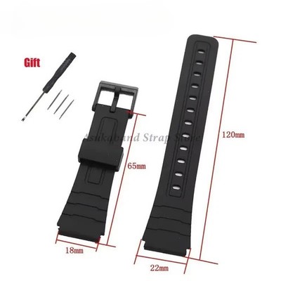 CASIO Watch Band F-91W,F-28W,F-91WG,F-93W,F-94WA,F-105W,F-106W,FLB-91W