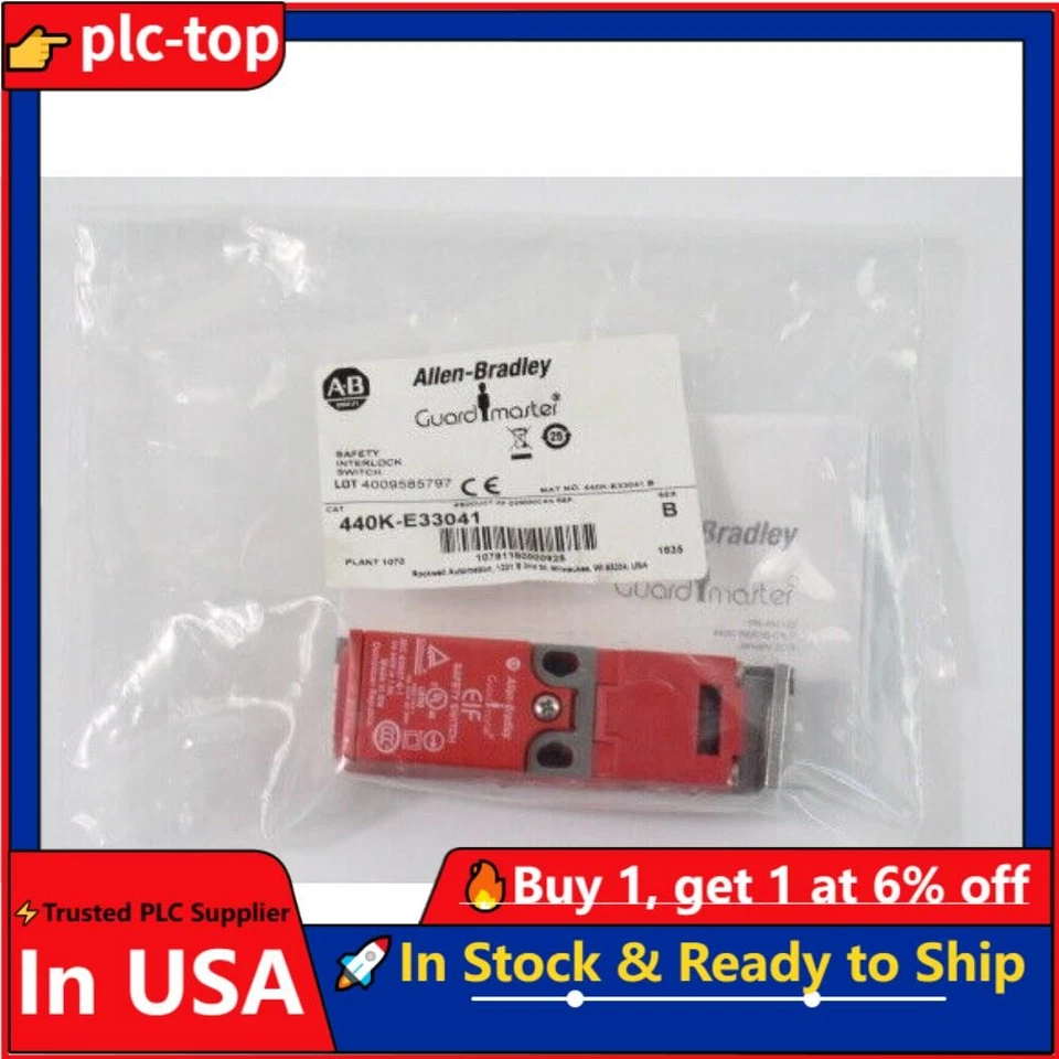 NEU Allen-Bradley Guard Master 440K-E33041 Sicherheitsschalter 440KE33041