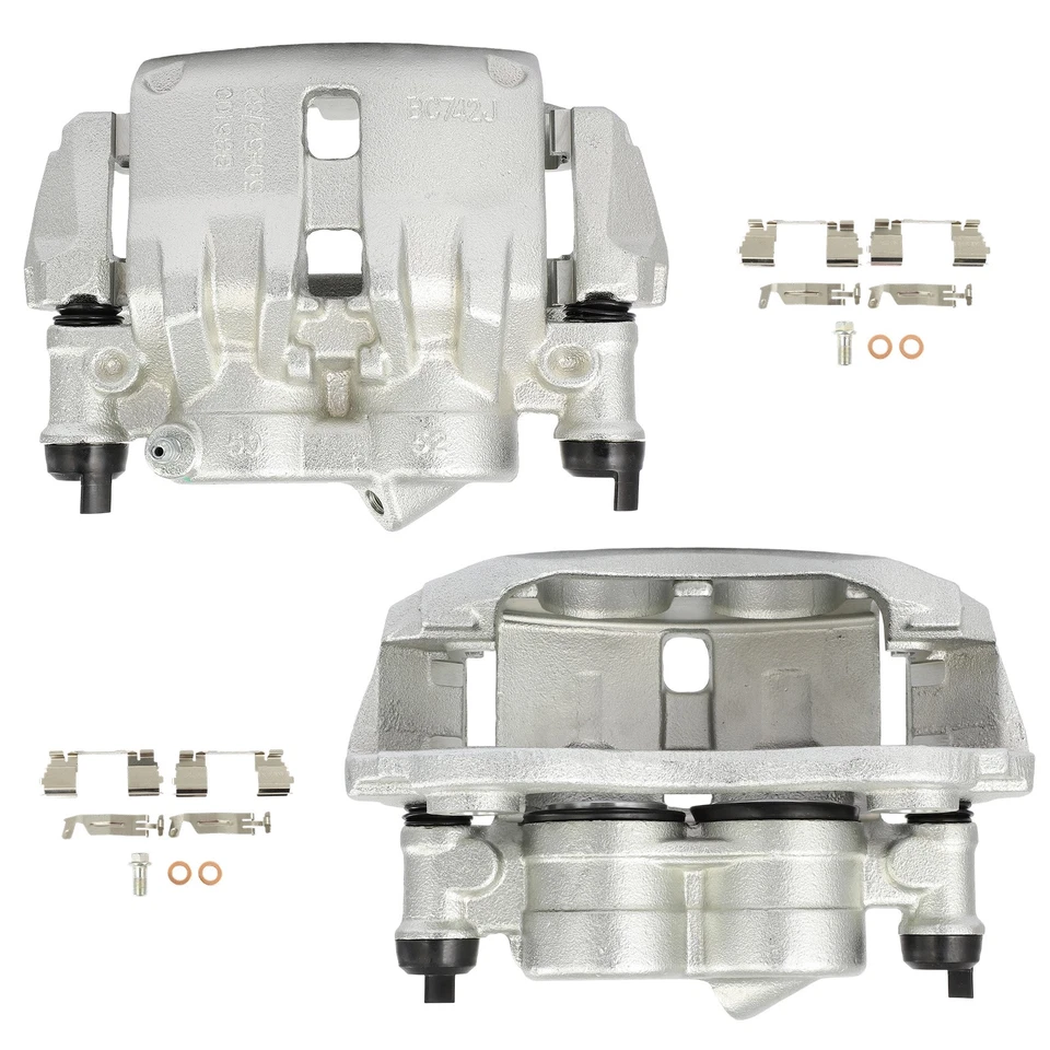 Pinzas de freno delanteras 2 piezas nuevas para Ram Promaster 1500 2014-2019 18B5524 18B5525 Foto 2 de 4