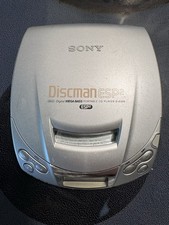 Sony Discman ESP2 Portable CD Player ONLY D-E206CK Mega Bass TURNS ON untested
