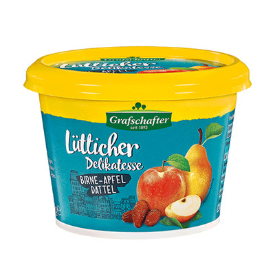 Grafschafter Lütticher Delikatesse fruchtige Apfel Birne  Dattel 300g
