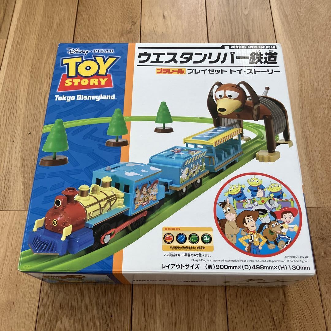 Toy Story Plarail Western River Railroad Tokyo Disney Land
