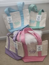 Trader Joe's Mini Tote Bags - Spring 2026 Release - Set of 4 - NEW with Tags