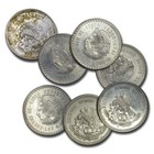 1947-1948 Mexico Silver 5 Pesos Cuauhtemoc Cull (Asw .8681 oz)