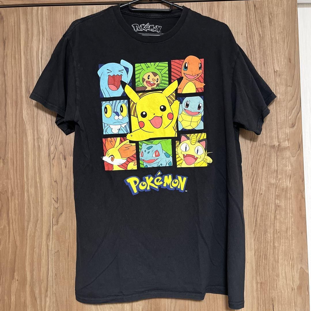 ALTRA Maglietta Pokemon Pikachu vintage usata cotone blu 52 cm x 70 cm