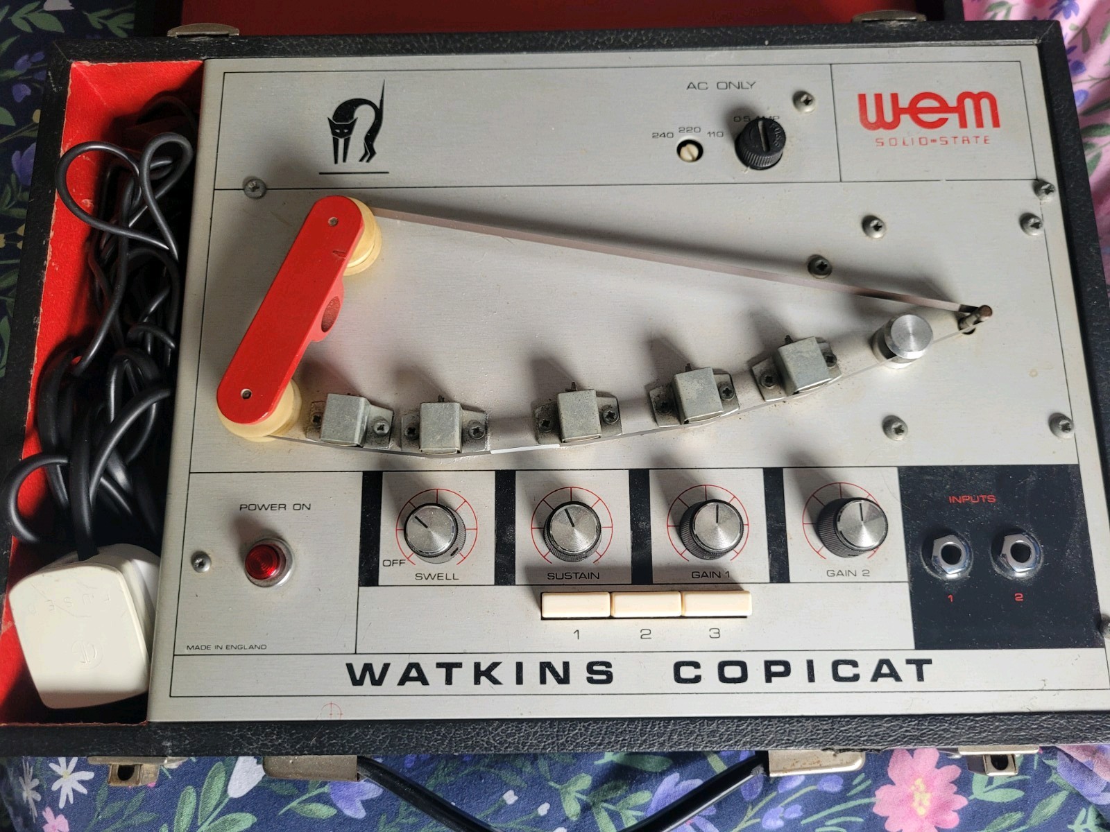 W E.M Watkins Copicat  Echo Chamber loop. 1960