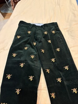 Men s Ralph Lauren Fox And French Horn Courdory Pants