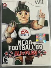 NCAA Football 09: All-Play, Nintendo Wii, 2009 EUC