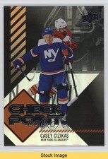 2024-25 Upper Deck Series 1 Checkpoint Black Casey Cizikas #CP-15 READ q2c