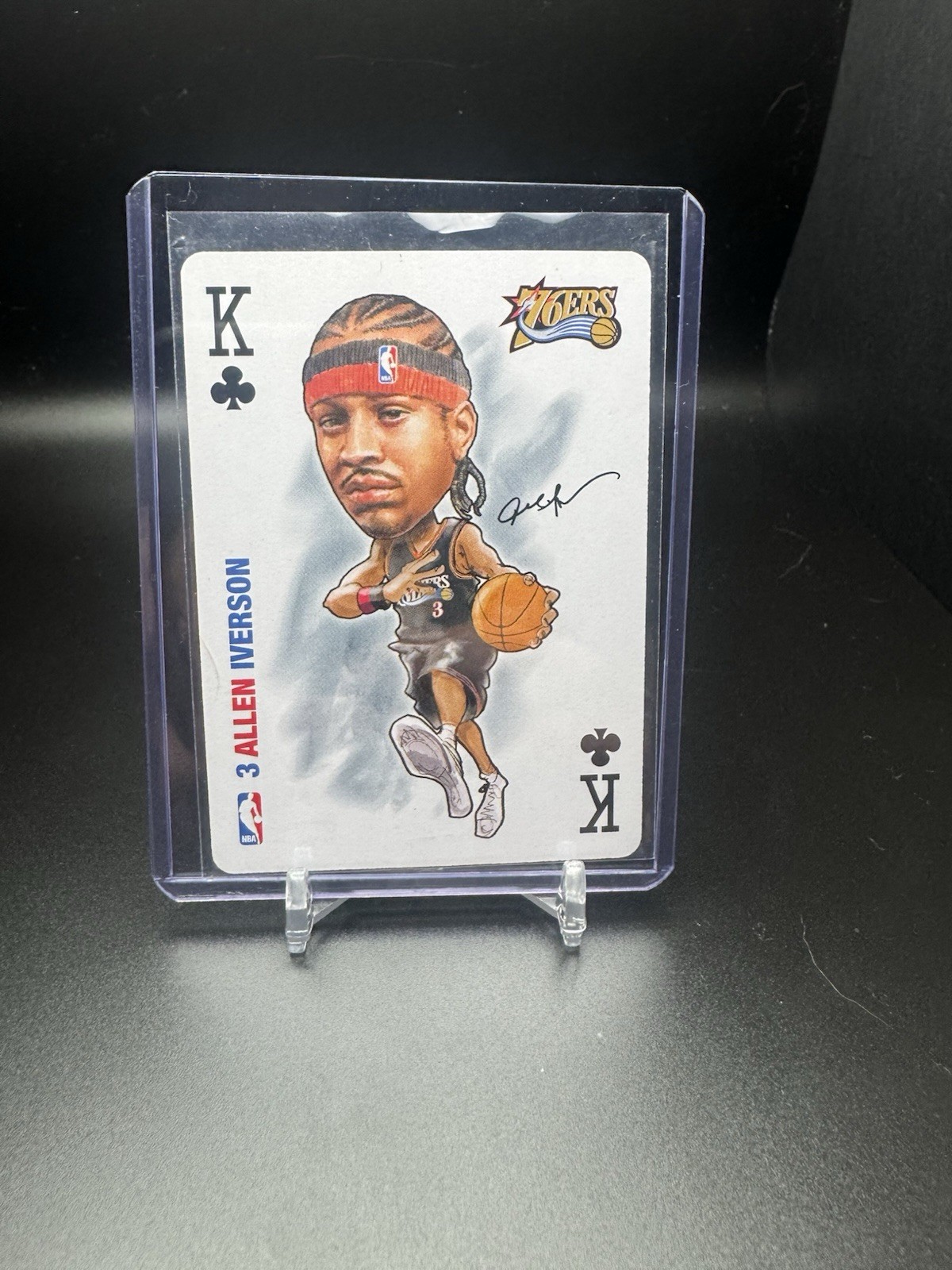 Allen Iverson All Pro Deal 2006-07 NBA Playing Cards Philadelphia 76ers King
