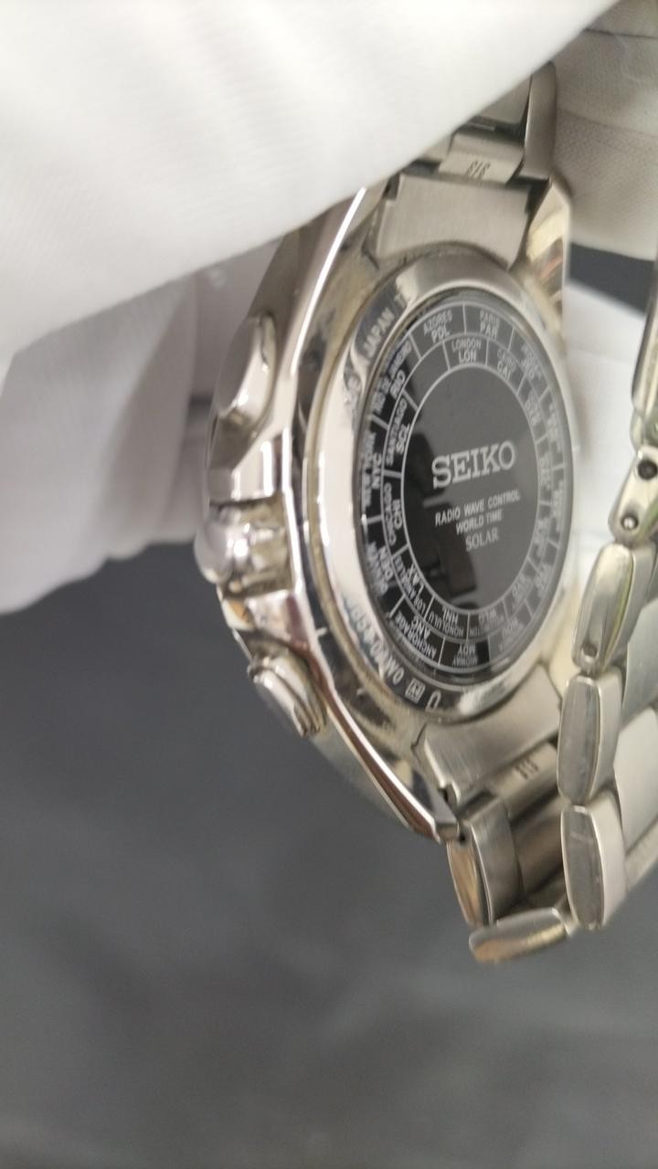 SEIKO Radio Controlled Solar Watch Body 8B54-0AW0 Aut… - Gem