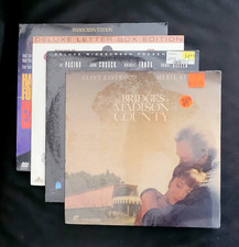 Lot 4 films LaserDiscs NTSC USA Neufs Sous Blister Scellé   Clint Eastwood...
