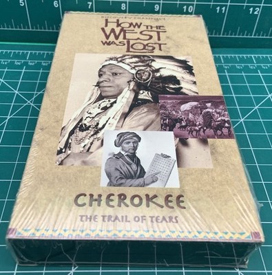 Cherokee Trail of Tears How West Was Lost VHS Video 1995 - Native Americans NEW