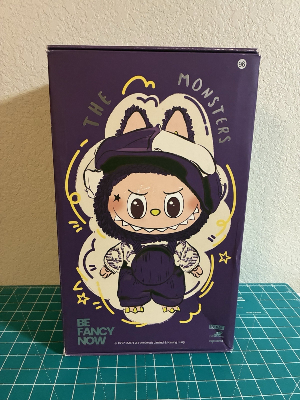 Labubu POPMART Pronounce-Be Fancy Now Monsters Vinyl Plush