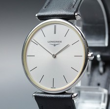 LONGINES La Grande Classique L4.635.4 Silver Dial Quartz Men's Watch JAPAN Exc+5