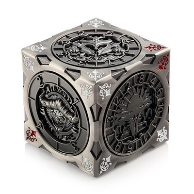 DNDND 7-in-1 Spinner Dice Cube for DND   Chimera, Mind Flayer, Goristro Themed D