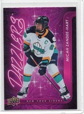 Micah Zandee-Hart New York Sirens 2024-25 UD PWHL Dazzlers Pink #DZ-4