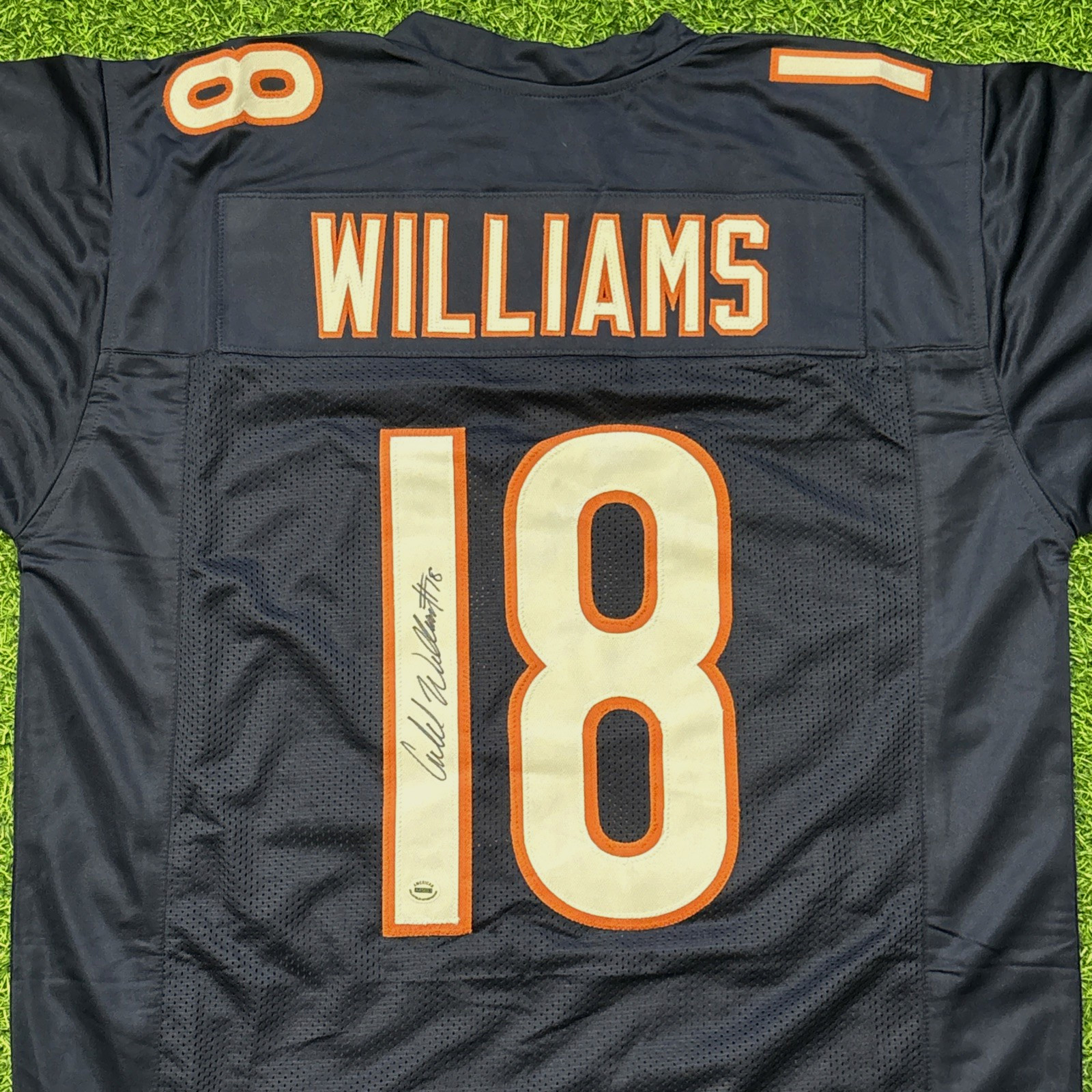 Caleb Williams Signed Chicago Bears #18 Jersey Autographed ACA COA A45653