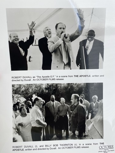 THE APOSTLE ROBERT DUVALL BILLY BOB THORNTON 8x10 Press Photo