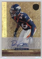2011 Panini Gold Standard Rookie Gold Signatures 6/25 Rahim Moore #226 Auto 0c2