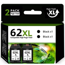 62 XL XXL Ink Cartridges For HP Ink 62XL Envy 7640 5540 5640 5660 5740 Printer