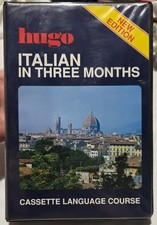 Italian in Three Months Hugo's Language Books - Cassette Language Course New Ed