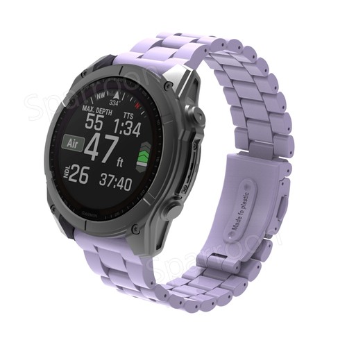 Plastic Strap For Garmin Fenix 8 7 7S 7X 6 6S 6X 5X Epix Pro Quickfit Watch Band - Picture 7 of 55