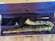 Cannonball Brute Vintage Reborn Tenor Saxophone With Case and Mouthpieces
