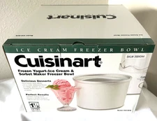 NEW IN BOX - ICE-RFB - Cuisinart 1.5 qt IceCream/Yog't/Sorbet Maker FREEZER BOWL