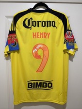 Henry Martin #9 Mens EXTRA LARGE Adidas Club America Home FAN Jersey Liga Mx