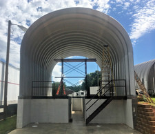 DuroSPAN S-Model 25x20x18 Steel Arch Clear Span Building  DIY Open Ends DiRECT