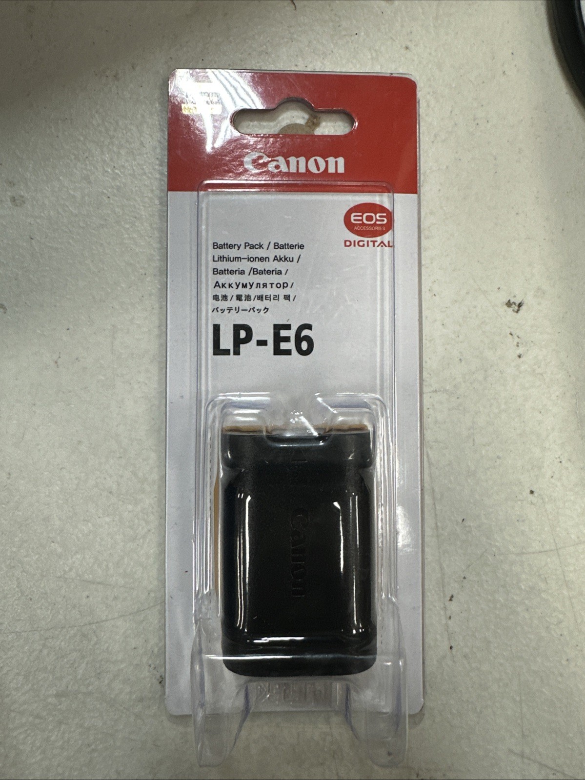 Canon LP-E6 Lithium-Ion Battery Pack for EOS Digital Cameras