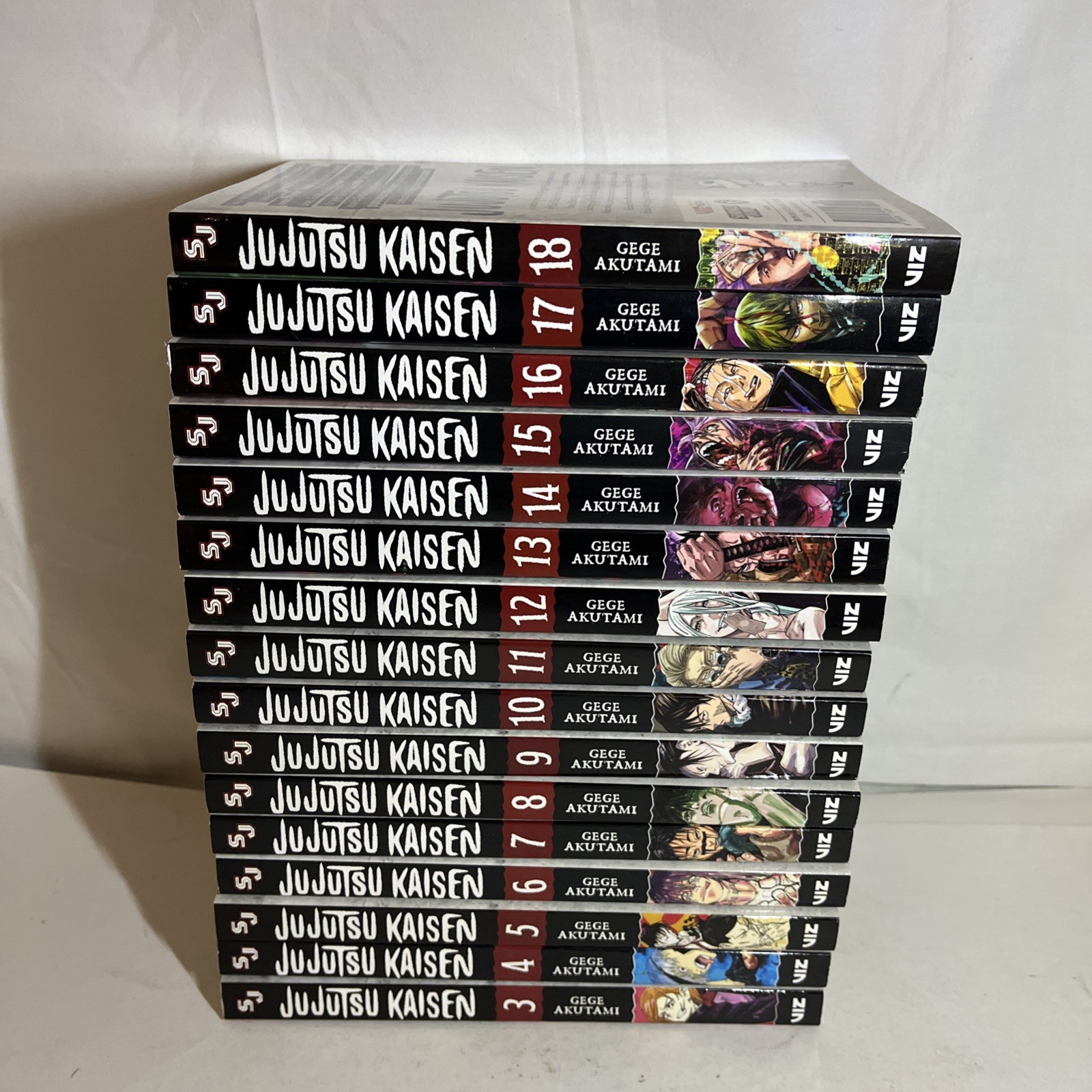 Jujutsu Kaisen Manga Vol 3 - 17 Inglés