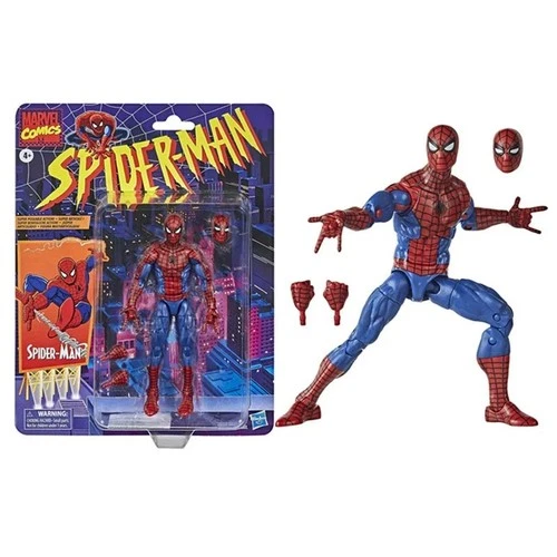 6-inch-Spiderman Action Figure Spider-Man Marvel Legends Retro Series IN STOCK