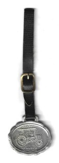 Huber Manufacturing Marion Ohio Watch Fob W/ Strap