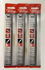 Nicholson 6" Round File Bastard Cut, Rapid Metal Removal, Coarse 21846NN(3-Pack)