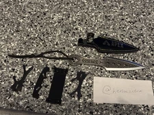  Wraith's Heirloom Kunai Apex Legends 9" Cosplay Or Collectibles Throwing Knife 