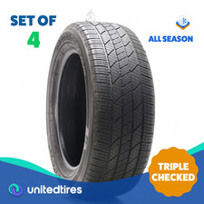 Set Of 4 Used 27555r20 Bridgestone Dueler Lx 113t - 6-7.532 Set Of 4 Used 27555r20 Bridgestone Dueler Lx 113t - 6-7.532