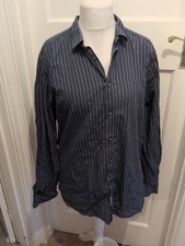 Kenneth Cole 17 Slim Fit Langarmhemd marinebl...