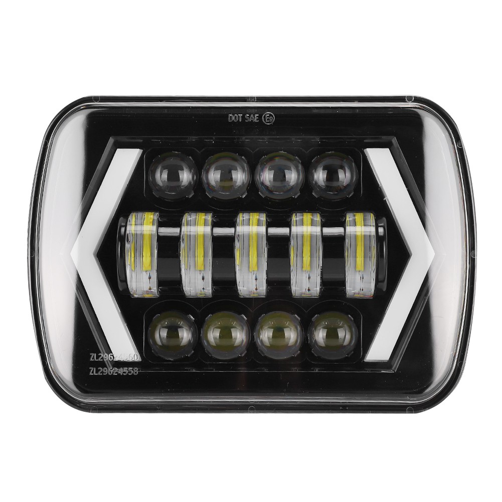 ⁺210W 6000K 21000LM H4 LED Headlight IP67 Headlamp For Cherokee XJ 12-24V.