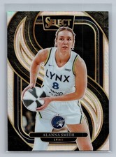 2025 Panini Select WNBA #117 Alanna Smith Silver Prizms