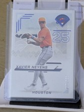 2025 Panini Prospect Edition Xavier Neyens  Blue Foil Prospect Ticket /199