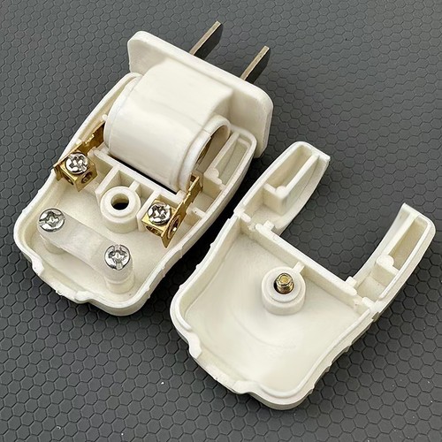 1/5PCS 180 Degree Rotary Power Plug American Connection With Two Flat Foot Joint - Afbeelding 3 van 15