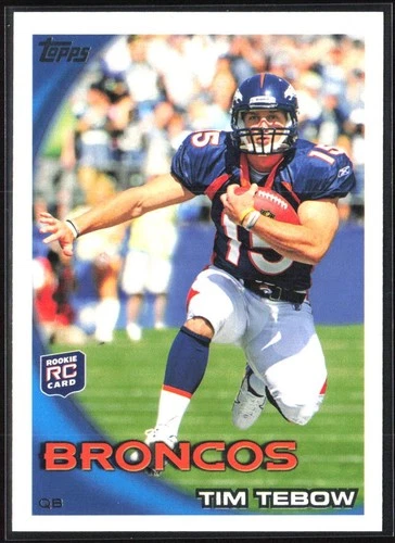 2010 Topps Tim Tebow (Running Ball) #440 Rookie RC
