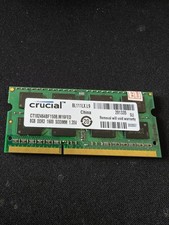 Crucial 8GB DDR3L-1866MHz SODIMM 1.35V CL13 Ram Module Fully Tested Perfect 