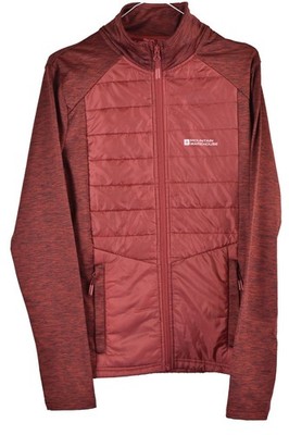 MOUNTAIN STORAGE Active Red Trainingsjacke Gr. XS Herren Full Zip Freizeit Outdoor